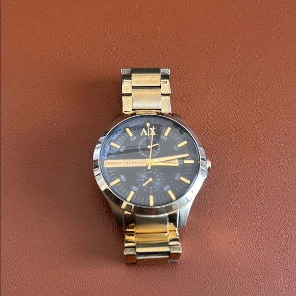 Armani Exchange Gold and Black Watch - Picture 4 of 6